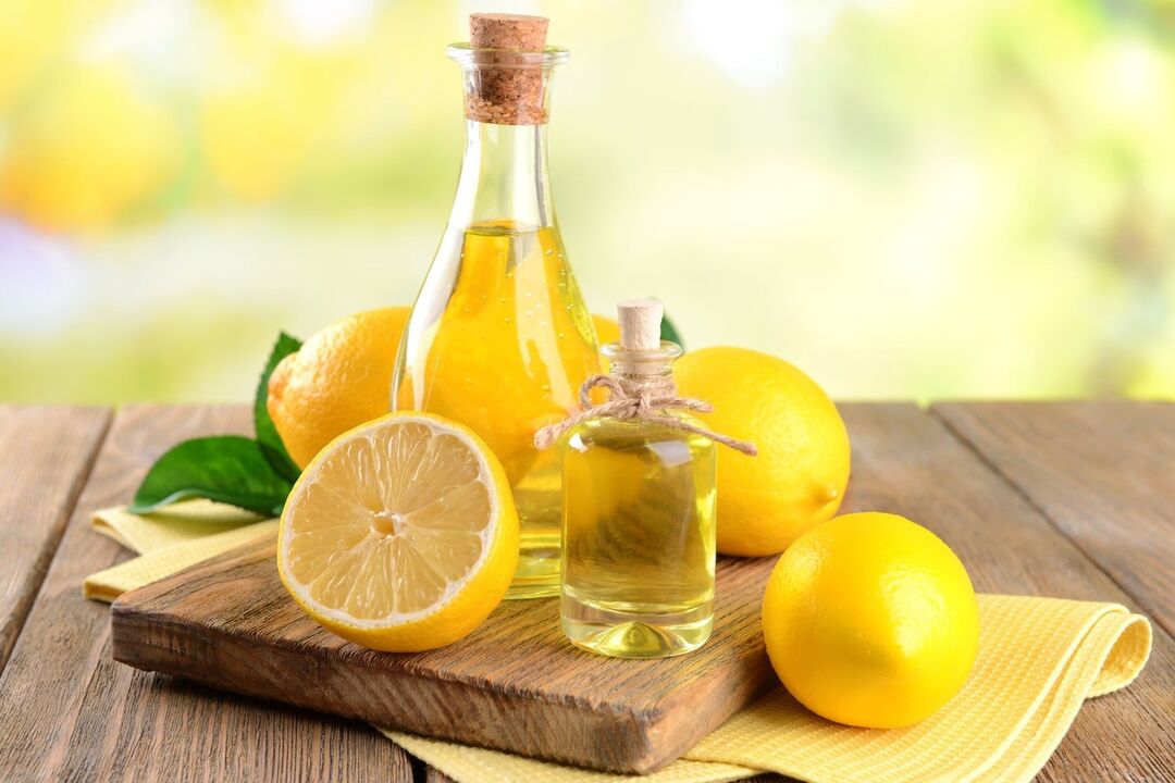 Лимон эфирі - бет терісін ағартатын негізгі